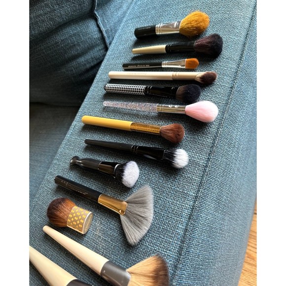 Luxie Eco Tools MOTD Face Makeup Brushes Contour Highlight Concealer 15 pc Set - Picture 9 of 12